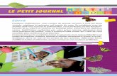 Le petit journal - multicolors.orgmulticolors.org/IMG/pdf/petit_journal_no19_bd-2.pdf · « Dans le jardin de la cité Joseph Python, on a planté des choux ... s’envole sous la