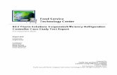 Food Service Technology Center · Food Service Technology Center KE2 Therm Solutions EvaporatorEfficiency Refrigeration Controller Case Study Test Report FSTC Report # 501311392-R0