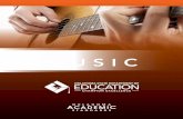 MUSIC - sde.ok.gov · experience music appreciation from three perspectives: 1) Enjoyment, relaxation, or inspiration, 2) ... Play simple rhythmic patterns using sounds and silences