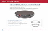 Ring Introduction - smalley.com · 42 No-Tooling-Charges™ For Specials Ring Introduction Advantages of Spirolox® Retaining Rings Spirolox Retaining Rings have No Ears to Interfere
