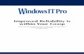 Improved Reliability is within Your Graspdownloads.diskeeper.com/pdf/Windows_IT_Pro_Reliability.pdf · the severely limited capabilities of the microsoft ... Improved Reliability