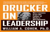Drucker On Leadership: New Lessons from the Father … · “ Peter F. Drucker helped me found the Peter F. Drucker Academy ... six books. All of us — board ... Strategic planning