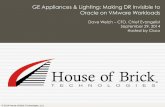 GE Appliances & Lighting: Making DR Invisible to Oracle … · Oracle RAC->1 inst, vSphere, 50+ node deployment, Live Q3 2014 ... SOA (Oracle ESB, BPEL) © 2014 House of Brick Technologies,
