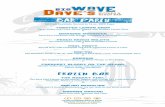 BWD Drink Menu - bigwavedaves.com€¦ · All Craft Cocktails Served in 14 oz. BWD Cups ty. budweiser.....4 bud light ... La Marca, Prosecco, Italy, ...