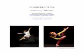 CURRICULA VITAE Cadence J. Whittier - Docs/2015 Whittier...  Bill Evans Dance Teachers Intensive