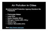 Air Pollution in Cities - UW Oceanography · Air Pollution in Cities ... London Smog. Trend in UK PM10 Particle Pollution. USA PM10 Air Quality. Los Angeles PM2.5 Air Quality.