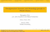Amalgamation functors and Homology groups in web. Amalgamation functors and Homology groups in Model