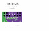 Pigtronix - musicpsych.com€¦ · your amp, run the SUB OUT jack to a bass rig to truly rock the house. Ring Modulator 9. ... To set the intervallic range of the Whammy function,