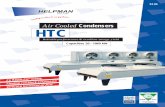 Air Cooled Condensers HTC - vasko.com.uavasko.com.ua/UserFiles/File/PDF/air/helpman_cond.pdf · This extensive testing procedure comprises : – capacities under standardised conditions