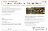Study Abroad for East Asian Studies - North Central … · Sample of courses taught in Japanese: Japanese Grammar ... Theory of Manga ulture ... Japanese History Japanese ulture Through