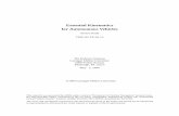 Essential Kinematics for Autonomous Vehicles · Essential Kinematics for Autonomous Vehicles Alonzo Kelly ... This report is both a tutorial and a reference for the transforms used