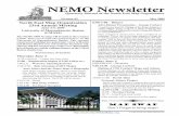 NEMO Newsletter - University at dbertuca/nemo/news/   NEMO Newsletter Quarterly Journal