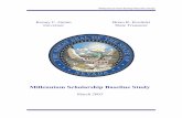 Millennium Scholarship Baseline Study - Nevada Legislature · Melisa Choroszy Assistant Vice President, Records/Enrollment Svcs. Admissions & Records University of Nevada, Reno 10.