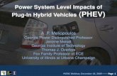 Power System Level Impacts of Plug-In Hybrid … · Power System Level Impacts of Plug-In Hybrid Vehicles ... Increase in percent LOL for Tucson ... electric power operation with