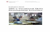 Evaluation 2011/2 SDC’s Vocational Skills Development ... · Report Title Evaluation of SDC’s Vocational Skills Development Activities ... This global-level sector analysis is