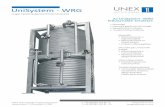 UniSystem - WRG - unex-eu.com · Az UniSystem WRG vezető technológiája segít a felhaszná-lójának jelentős megtakaryítást létrehozni. Ott,ahol az energia a csatornákon