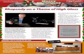 Rhapsody on a Theme of High Gloss - Harbeth … · Page 3 WHEN asked to make a video for a top audio magazine’s website, Harbeth’s German distributor revealed a natural talent
