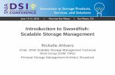 Introduction to Swordfish: Scalable Storage .Introduction to Swordfish: Scalable Storage Management