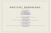 IACUC MANUAL - University of Pittsburgh IACUC... · process of protocol review and to assist in prompting reviewers delinquent on a specific protocol. An Executive Committee exists