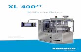 XL 400 FT - KORSCH AG · KORSCH MultiFunction Platform The KORSCH Multi-Function Platform is a ﬂexible and modu-lar patent pending concept for the XL 400FT. Like building blocks,