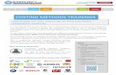 COSTING METHODS TRAININGS - System Plus … FORM COSTING METHODS TRAININGS PARTICIPANTS 2018 SESSIONS Integrated Circuits 25th of April in Paris, France 20th of June in Munich, Germany