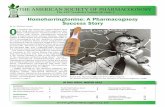 Homoharringtonine: A Pharmacognosy Success Story · The ASP Newsletter Volume 48, Issue 4 THE AMERICAN SOCIETY OF PHARMACOGNOSY. FEATURES. Homoharringtonine: A Success Story . 1 .