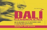 Á LA RENCONTRE DE GOYA - cepdivin.org · Goya pénètre les cercles intellectuels progressistes dont les membres, les Ilustrados, sont influencés par . Dalí à la rencontre de