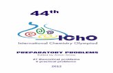 PREPARATORY PROBLEMS IChO 2012 RR · Problem 9 Isomerism of Coordination Compounds of Metals 27 Problem 10 Absorption Spectroscopy 31 Problem 11 Solution Equilibria 33 ...