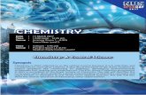 CHEMISTRY - National University of Singapore · CHEMISTRY Chemistry: A Central Science Chemistry is often referred to as the central science because it not only links and contributes