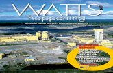 WATTS - Canadian Mining Journal · Energy Efficiency and Mining 1 WATTS happening A LOOK AT ENERGY EFFICIENCY AND THE MINING INDUSTRY A SPECIAL ... Alimak brace …