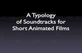 A Typology of Soundtracks for Short Animated Filmsdegazio/BAA4thYear/PDFs/Soundtrack... · • Music Intensive ... we THOUGHT he was a GONER, ... Sketch out your show on a large sheet