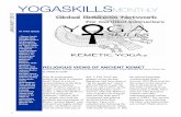 YOGA SKILLS JAN NEWSLETTER - files.ctctcdn.comfiles.ctctcdn.com/d59f73f8001/6aeafb88-f478-4e19... · 1 RELIGIOUS VIEWS OF ANCIENT KEMET Some Basic Things that Practitioners of Kemetic