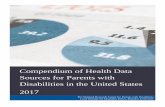 Compendium of Health Data Sources for Parents with ...heller.brandeis.edu/parents-with-disabilities/pdfs/data-compendium... · Compendium of Health Data Sources for Parents with Disabilities