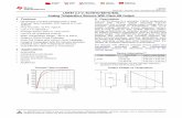 LMT87-Q1 Datasheet PDF - Texas Instruments · MIN MAX UNIT Supply voltage –0.3 6 V Voltage at output pin –0.3 (VDD + 0.5) V Output current –7 7 mA Input current at any pin(3)