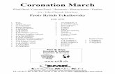 Coronation March - Notenversand .Coronation March Wind Band / Concert ... B.D. ... B.Sax. Tpt./ Cnt.1