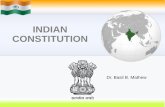 INDIAN CONSTITUTION - macollege.in · gaining right of taxation in Bengal after Battle of Plassey (1757). East India Company takes total unified control over the whole