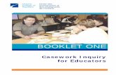 BOOKLET ONE - Ontario College of Teachers in Practice Booklet 1... · The cases in this resource booklet have been validated with hundreds of College members. This process has provided