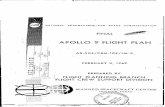 ; APOLLO 9 FLIGHTPLAN - NASA · The Apollo 9 Flight Plan is under the configuration control of ... Items 5hat impose additional crew training or impact crew ... and apogee is raised