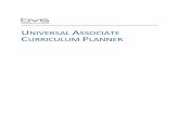 UNIVERSAL ASSOCIATE CURRICULUM PLANNER - … Associate... · The Universal Associate curriculum has been designed to train all employees regardless of ... SCRA for Lenders. ... 257