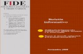 A) Boletín informativo - FIDE Asesores Legales y … · FIDE Asesores legales y ... sociedades mercantiles, los supuestos ... se clarifican aspectos como la exención de actos y
