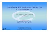 Quantitative Risk Analysis for Mining Life Cycle Management. April 24.pdf · Qualitative Range Estimating Quantitative Analysis ... (Quantitative Risk Analysis) Risk Management is
