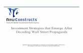 Investment Strategies that Emerge After Decoding Wall ...csinvesting.org/.../02/Decoding-Wall-Street-Propaganda-A-MUST-READ.pdf · Decoding Wall Street Propaganda. ... from Devil