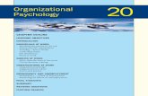 Organizational Psychology 20 - WordPress.com · Organizational design Organizational culture ... a major change in your life, ... theory and research has concentrated on the development
