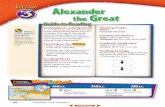 Alexander the Great - … · Hellenistic Era(HEH•luh ... Alexander’s skill and daring created his legacy. He helped extend Greek and Macedonian rule over a vast region. At the