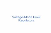 Voltage-Mode Buck Regulators - Montefiore Institute ULggeuzaine/ELEC0055/... · Voltage Mode - Advantages and ... •Current mode control behaves like a current ... Current Mode Control