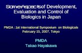 SomeAspects of Development, Evaluation and Control of ... · SomeAspectsof Development, Evaluation and Control of Biologics ... Production of Biotechnological/Biological ... Product