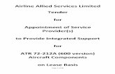 Airline Allied Services Limited - mmd.airindia.co.inmmd.airindia.co.in/aimmd/tender/Tender ATR 72-600 Component Supp… · 1. INTRODUCTION ... qualify in the technical evaluation