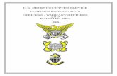 U.S. REVENUE CUTTER SERVICE UNIFORM REGULATIONS …€¦ · u.s. revenue cutter service uniform regulations officers , warrant officers and enlisted men 1908