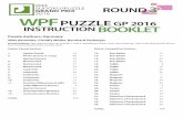 WPF PUZZLE INSTRUCTION BOOKLET - World … · INSTRUCTION BOOKLET Points, Casual Section: 1. Jigsaw Puzzle 19 2. Photo Stream (1 swap) 40 (perfect bonus) 10 3. Mastermind 12 4. Mastermind