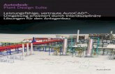 Autodesk Plant Design Suite - cwsm.de · Bentley ® AutoPLANT und Intergraph CADWorx ...